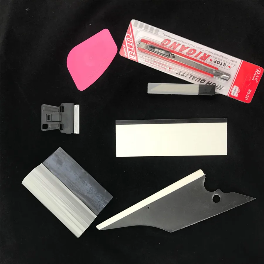 7Pcs Car Styling Window Tinting&Cleaning Tool Kits For Auto Car Film