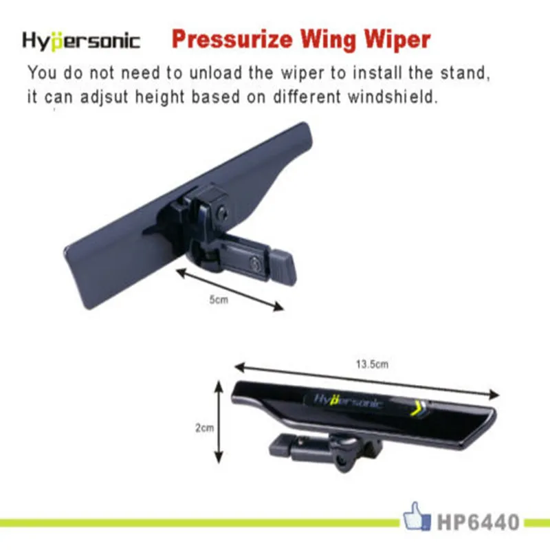 Hypersonic windshield wiper stand online