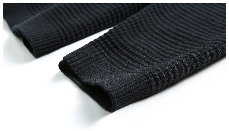 MuLS 100% Cotton Cardigans Men Spring Autumn Thicken Male Sweaters Cardigan Coat Men Brand Winter Dot Black Green Size XXL XXXL-05