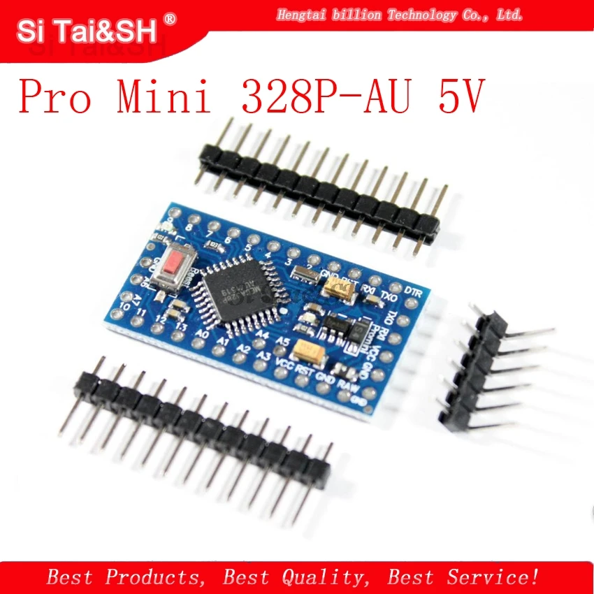 1 шт./лот ATMEGA328P Pro Mini 328 мини ATMEGA328 3,3 В/8 МГц 5 В/16 МГц для Arduino - Цвет: Pro Mini 328P-AU 5V