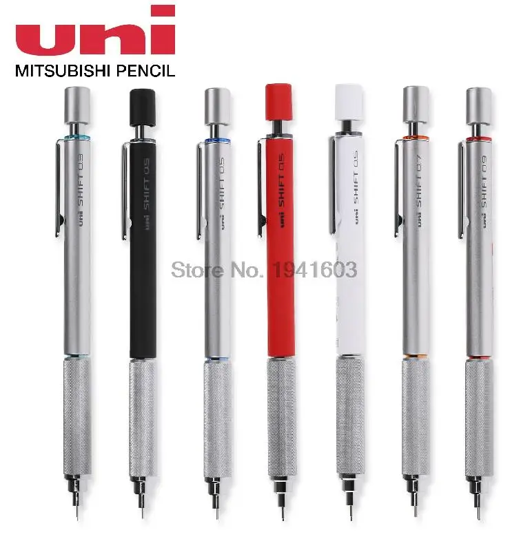

Two Pieces Mechanical Pencil Original Japan Uni SHIFT Pipe Lock M3/M4/M5/M7/M9-1010 0.3/0.4/0.5/0.7/0.9MM