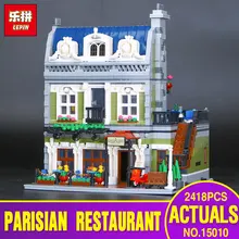 DHL Lepin 15010 Expert City Street Parisian Restaurant Model Building Kits Blocks Toy Compatible 10243
