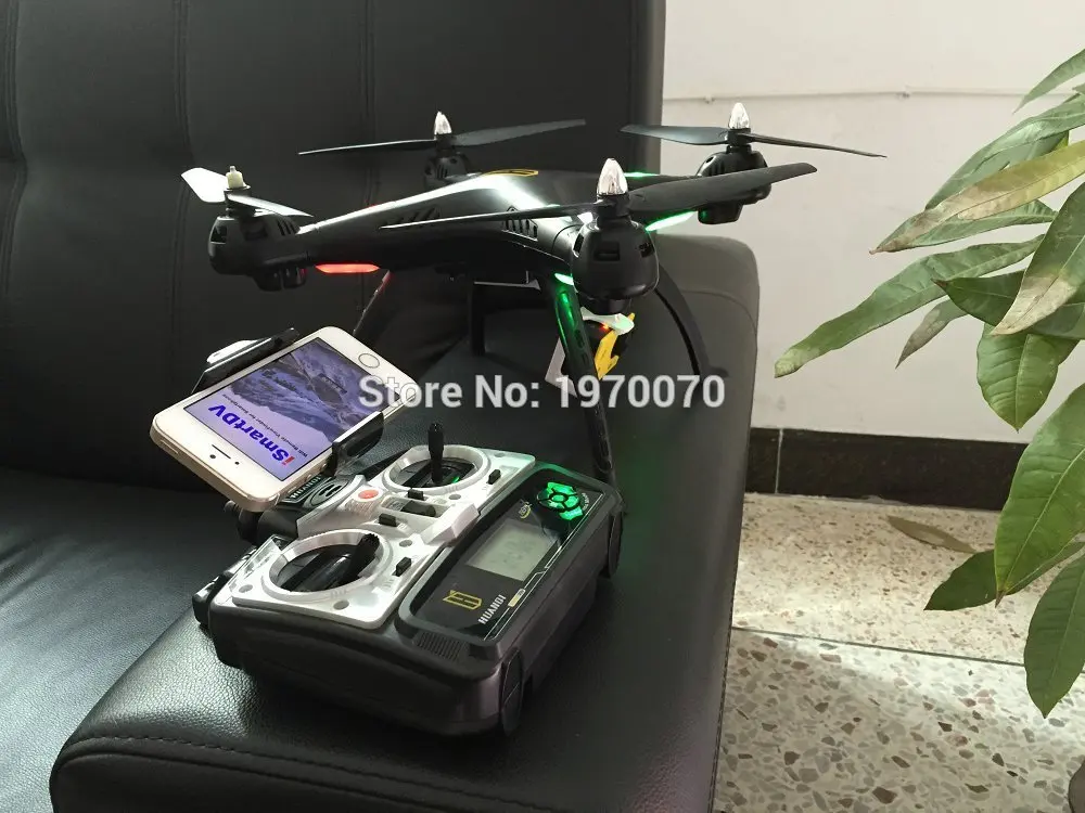 HQ899 2,4 г 4CH большой RC Quadcopter Drone вертолет с 5.0MP HD Wifi FPV Камера может поднять Gropp Xiaomi Длинные расстояние Летающие