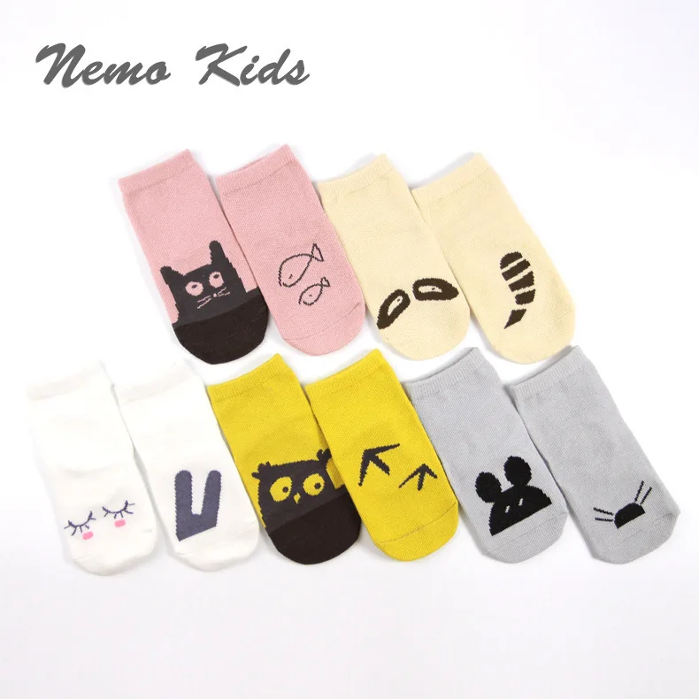 Wholesale Girl Boy Kid Animal Print Tube Baby Socks Children Bulk Tube