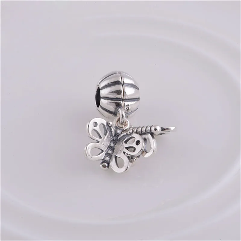 

Forever Friends Signature Silver Charms Women Silver 925 Jewelry DIY Making Butterfly Stylish Charms for Beaded Chain Bracelets