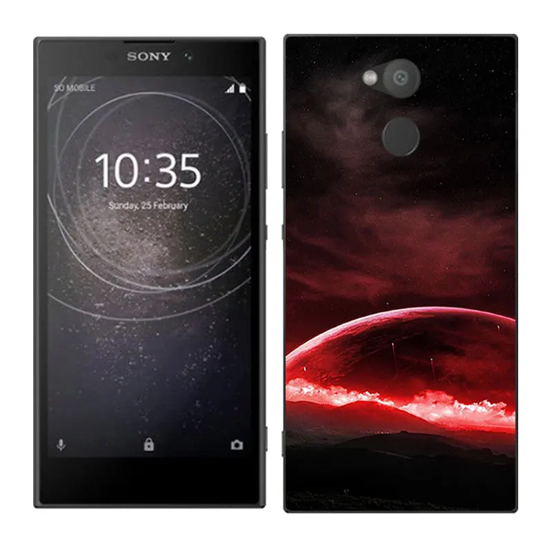 5,2 дюйма для sony Xperia XA2, чехлы для телефонов, спящий рисунок, ТПУ для sony Xperia XA2, прозрачные мягкие силиконовые чехлы на заднюю панель, чехол - Цвет: 17