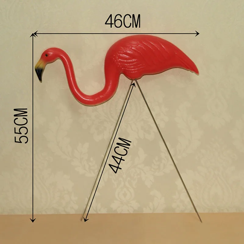 2 шт. наружные пластиковые искусственные Фламинго украшения для сада фестиваль вечерние украшения для свадьбы вилла Садоводство украшения