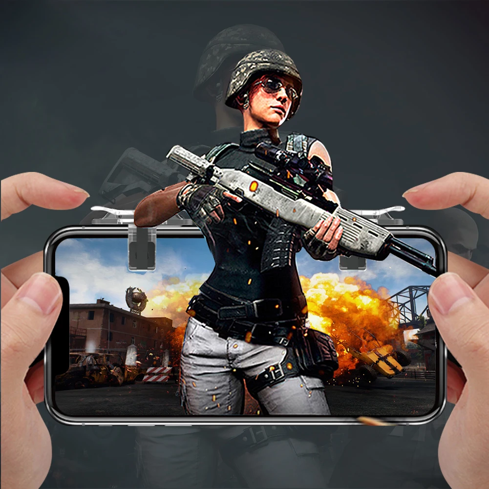 Игровой триггер для мобильного телефона PUBG L1R1 шутер контроллер игра огонь Кнопка цель ключ для PUBG ножи из правила выживания