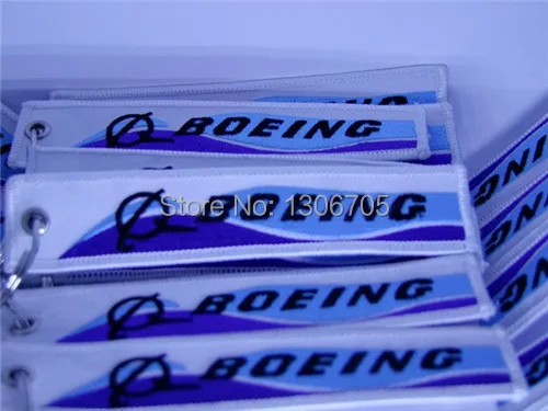 Boeing bothside Вышивка мешок тег