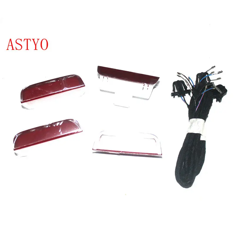 

ASTYO Car LED Door Light For VW Golf 5 6 7 J-etta MK5 MK6 CC Tiguan Passat B6 B7 Touran 2017-2019with cable