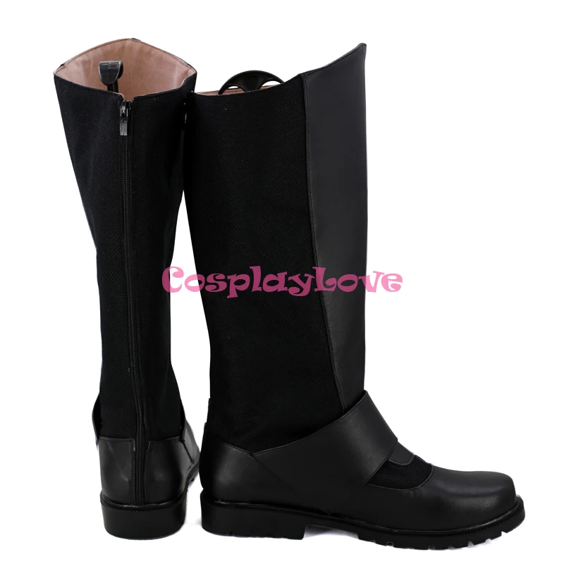 DC Comics Batman V Superman: Dawn Of Justice Bruce Wayne Black Cosplay Shoes Boots CosplayLove