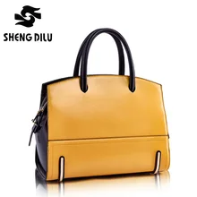 Desiger 2017 bolsa feminina mujer bolso de cuero genuino de las mujeres bolsos de cuero de alta calidad lemon color bag laides bolsas para mujeres