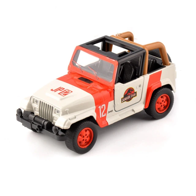 Juguetes Park Modelo Niños Naranjablanco Jurassic 132 Jeep Aleación Escala Coche Para Baratos Diecast Wrangler c3qSA4R5jL