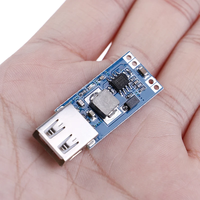 

DC-DC 9V/12V/24V to 5V USB Output Charger Step Down Power Module Mini Step Up Boost Module Power Adjustable Buck Converter