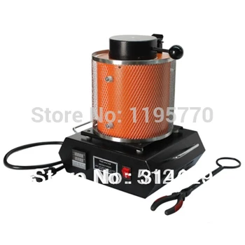 

2kg Melting Furnace Gold and Silver Melting Furnace,Portable melting furnace,with crucible and crucible tong