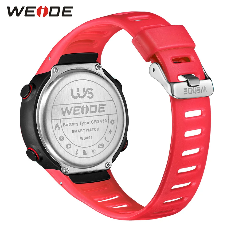 WEIDE часы Relogio Цифровые мужские с ЖК дисплеем Цифровой Счетчик шагов Bluetooth Монитор