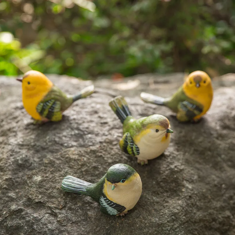 

Outdoor Gardening Simulation Animal Crafts Resin Bird Decoration Ornaments Garden Balcony Furnishing Courtyard Villa Figurines
