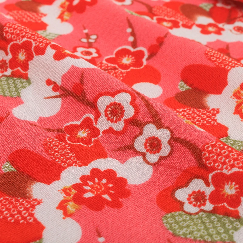 

Tissue Tilda patchwork Crepe Japanese wind retro printed cotton kimono 30cm*30cm DIY craft Patchwork Cloth