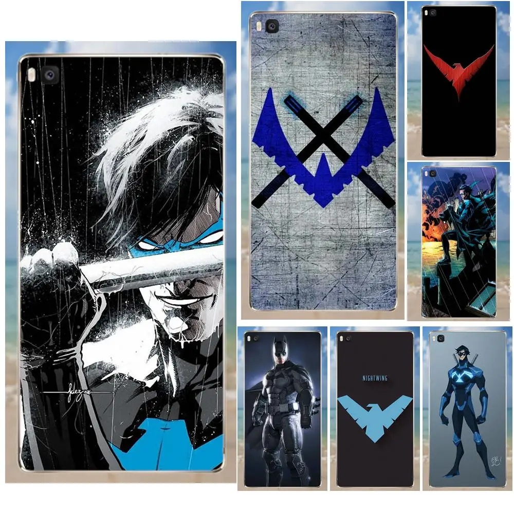 

Soft TPU Fashion Cover Case Movies Batman Nightwing For Huawei G7 G8 Honor 5A 5C 5X 6 6X 7 8 V8 Mate 8 9 P7 P8 P9 P10 Lite Plus