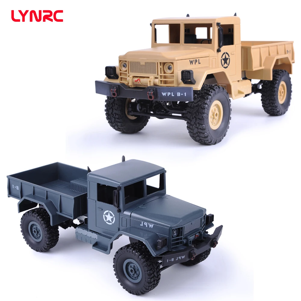 Lynrc BK-14 RC Military Truck 1/16 Remote Control 4 Wheel Drive Off-Road RC Car Model Remote Control