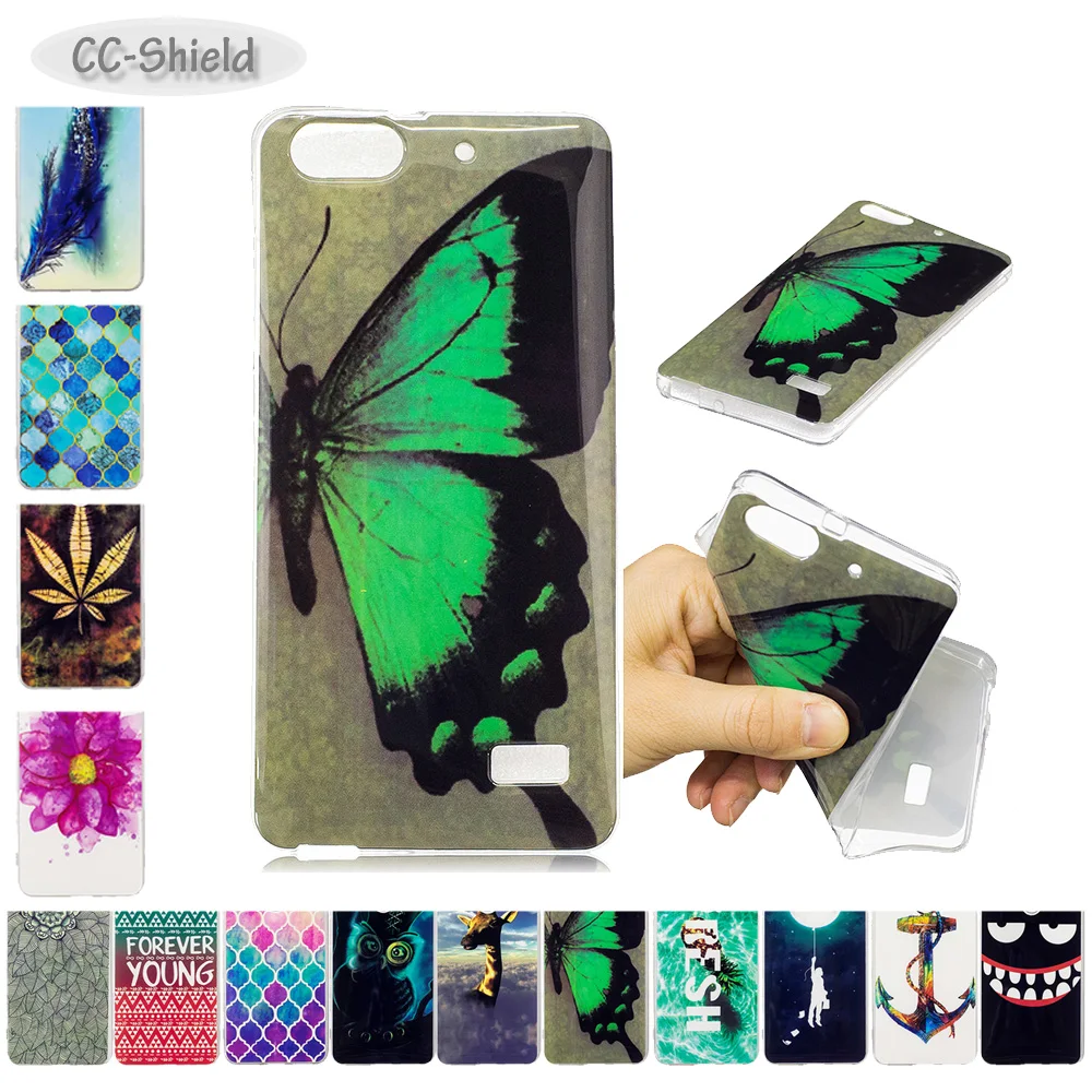 TPU Soft Fitted Case for Huawei G Play Mini CHC U01 CHC-U01 Painting IMD phone case for Huawei Honor 4C CHM U01 CHM-U01 cases