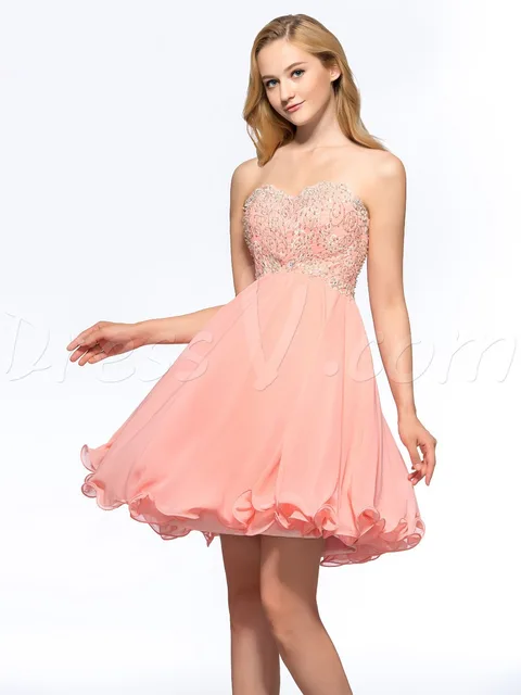 Coral Cocktail Dresses
