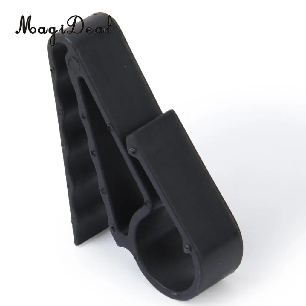 MagiDeal Hot Sale Golf Cart Boat Cigar Holder Minder Grip Clip Clamp Golf Accessory Golf Club Equipment Father's Day Gift Black
