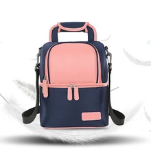 Двухслойная Термосумка для детского питания Mochila Termica детские бутылочки портативные изоляционные сумки для грудного молока водонепроницаемая сумка для бутылок