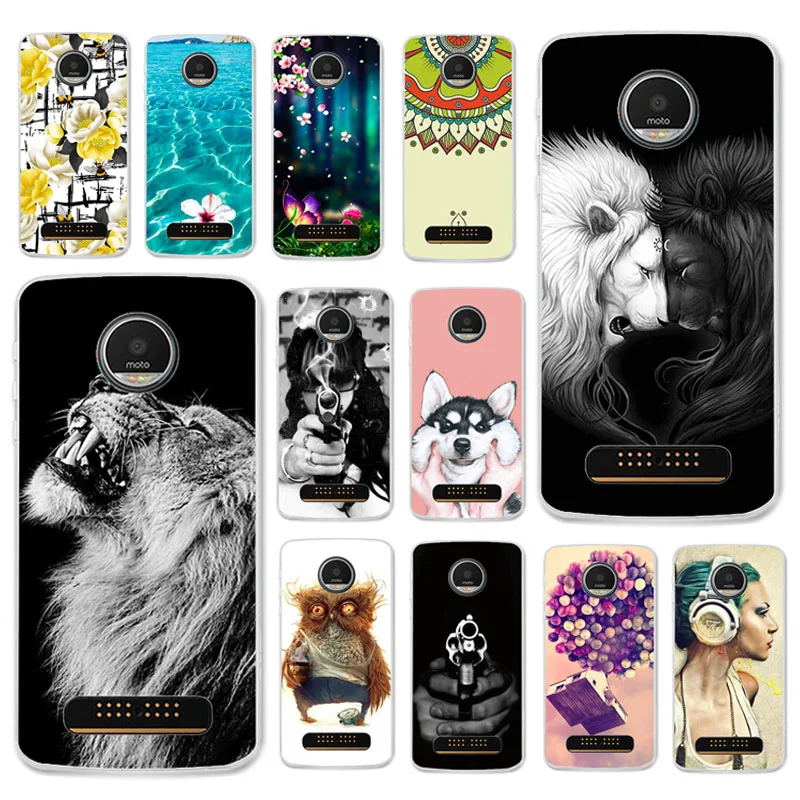 

TAOYUNXI Cases For Motorola Moto Z Play Case For Moto Z Play Droid 2016 Vertex Moto X 4 XT 1635-03 XT1635 Mo 5.5inch Soft Cover