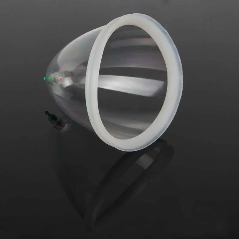 Healthy Breast Enlargement pump for lady Vacuum Cupping Body Massager chest Enhancement Cupping with suction pump therapy Size L