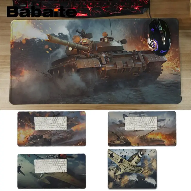 Babaite нескользящий ПК War Thunder stplack индивидуальный игровой коврик для мыши ноутбука