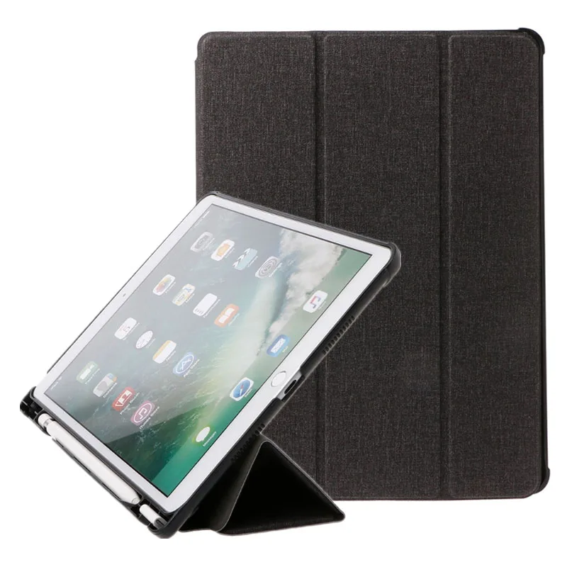 

5Colors For iPad Pro 10.5 Case Faux Leather Slim Smart Cover With Pencil Holder Auto Sleep/Wake For Apple iPad Pro 10. 5" inch