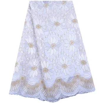 

Wholesale Prices Swiss Voile Lace In Switzerland High Quality Cotton Lace Fabric Fashion Nigerian Lace Fabric For Men WomenF1558
