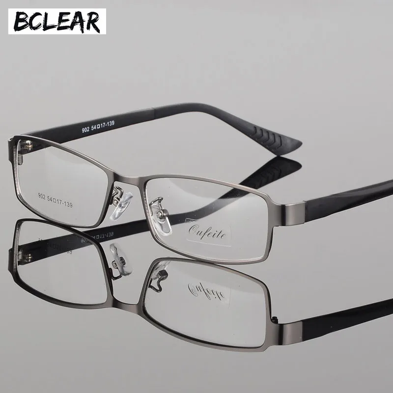 

BCLEAR Eyeglasses Frame Men Computer Optical Eye Glasses Spectacle Frame For Male Transparent Clear Lens 2018