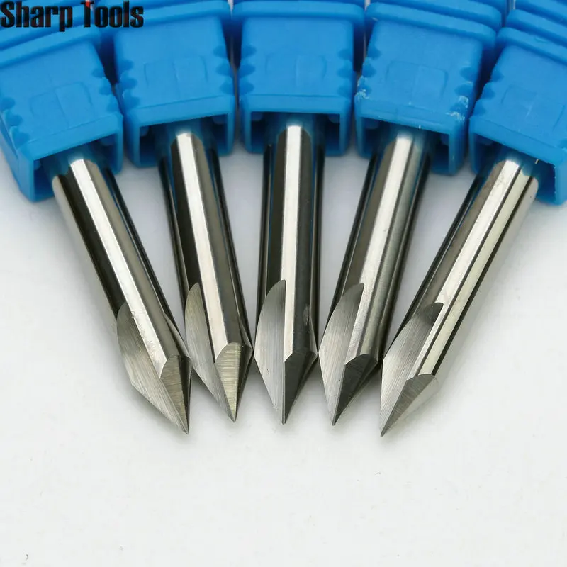 carbide cutters straight router bit groove end mill for 3D engraving relief