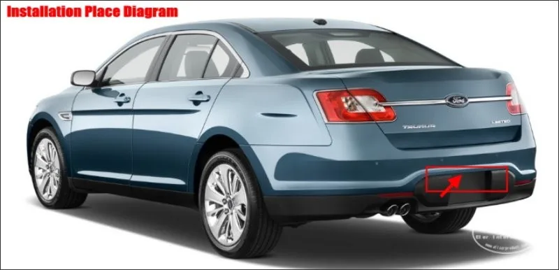 Liislee для Ford Taurus 2008 ~ 2014-Автомобильный Сенсоры парковочные + заднего вида Резервное копирование Камера = 2 в 1 визуальный/Биби сигнализация