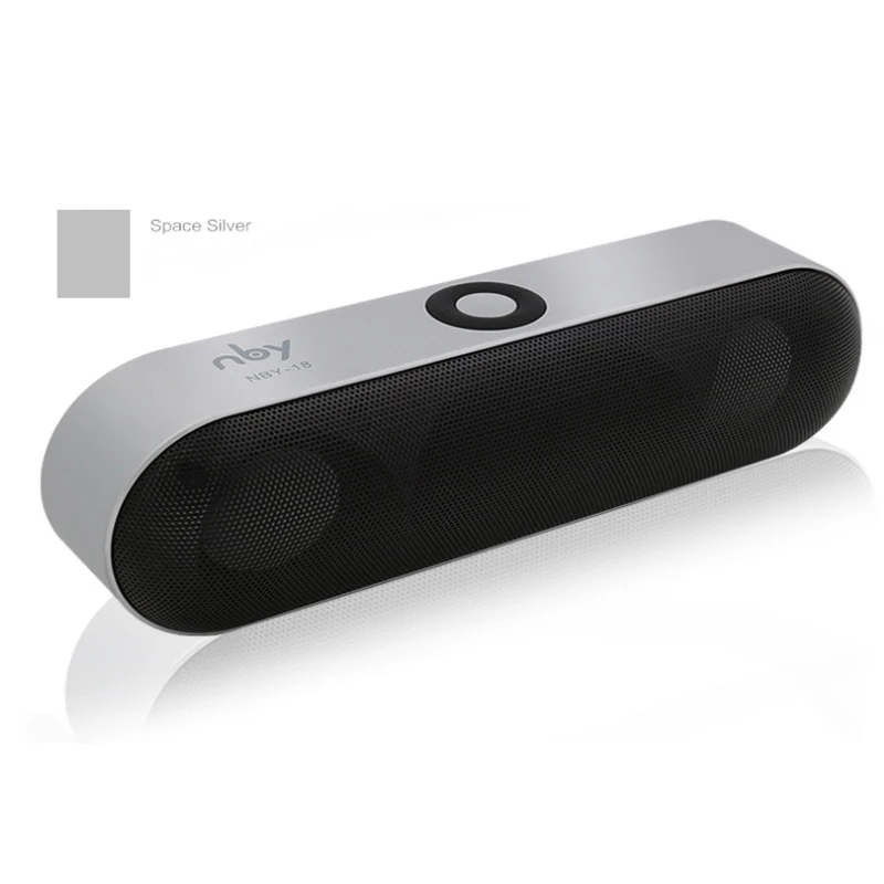 Мини Bluetooth Колонка NBY 18 Портативная Беспроводная колонка звуковая система 3D