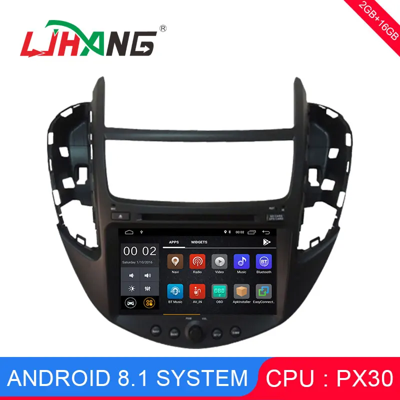 

LJHANG 1 DIN Android 8.1 Car DVD Player For Chevrolet Trax/Chevrolet Tracker/Holden Trax 2013-2017 GPS Navigation WIFI Stereo FM