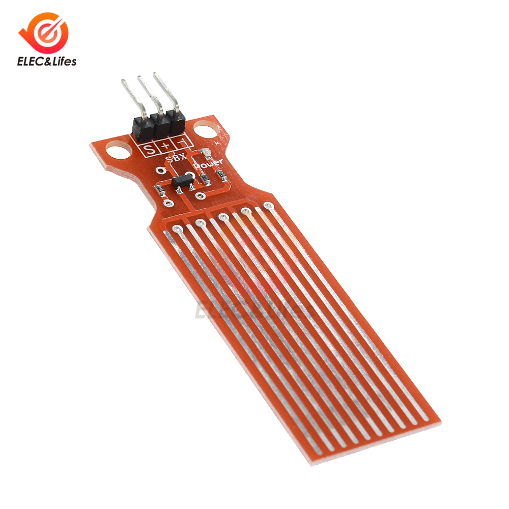 5 шт. DC 3 в-5 в уровень дождевой воды сенсор модуль обнаружения жидкости сенсор модуль для Arduino DIY Kit