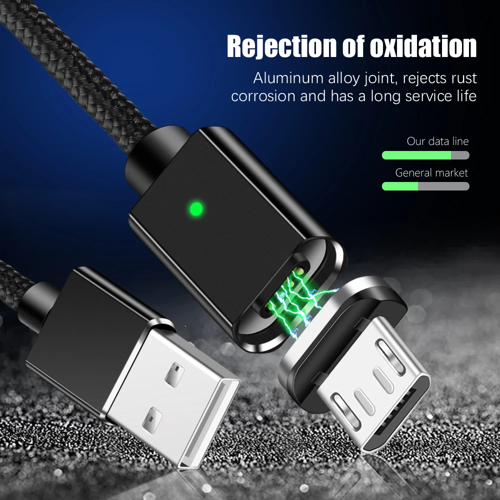 Магнитный usb кабель Олаф для быстрой зарядки для Iphone 7 X XR XS Max Micro usb type C USB C кабель для samsung galaxy S8 S9 Note 9 Plus