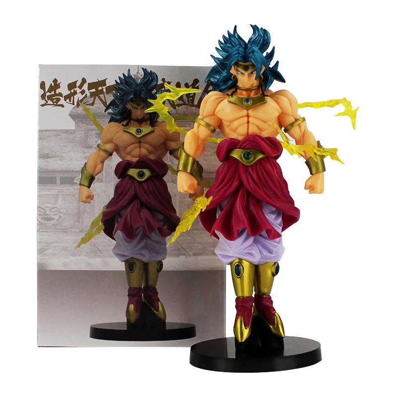 

20cm Dragon Ball Z Scultures Big Modeling Budokai Tenkaichi 7 Broly PVC Action Figure Collectible Model Toys For Christmas Gifts