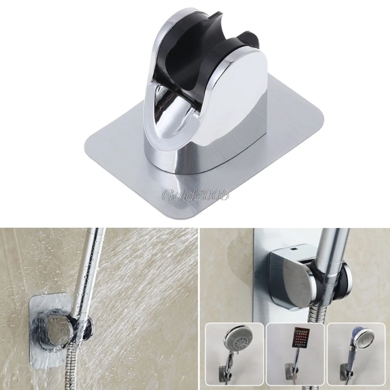 

Head Holder Adjustable No Drilling Bracket Mount Shower Hand Attachable Sticker Apr Drop Ship