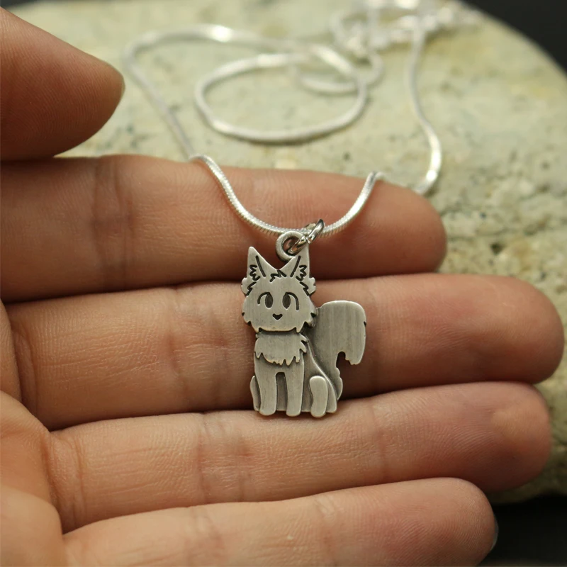 20 шт. женское колье с мультяшным волком|pendants for women|gifts friendswolf necklace |