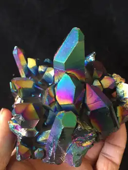 

200g angel aura cluster points rainbow color healing