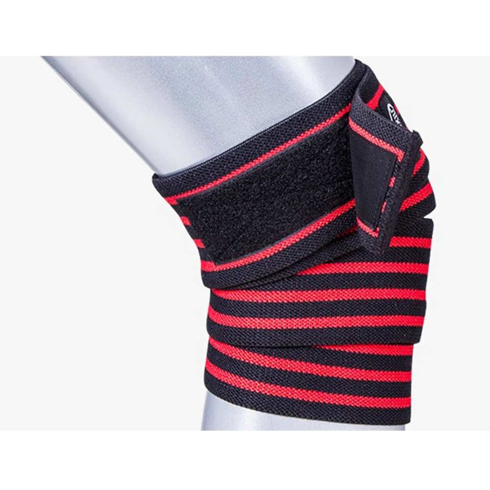 

2pcs/Set 1.8M Knee Protective Twining Elastic Breathable Bands Weight Lifting Fitness Gym Sport Muscle Brace Protector