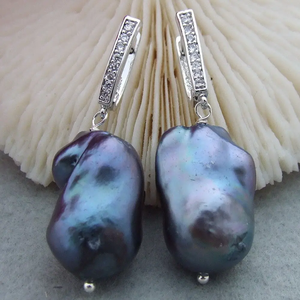 

Women's 22MM Keshi Pearl Earrings