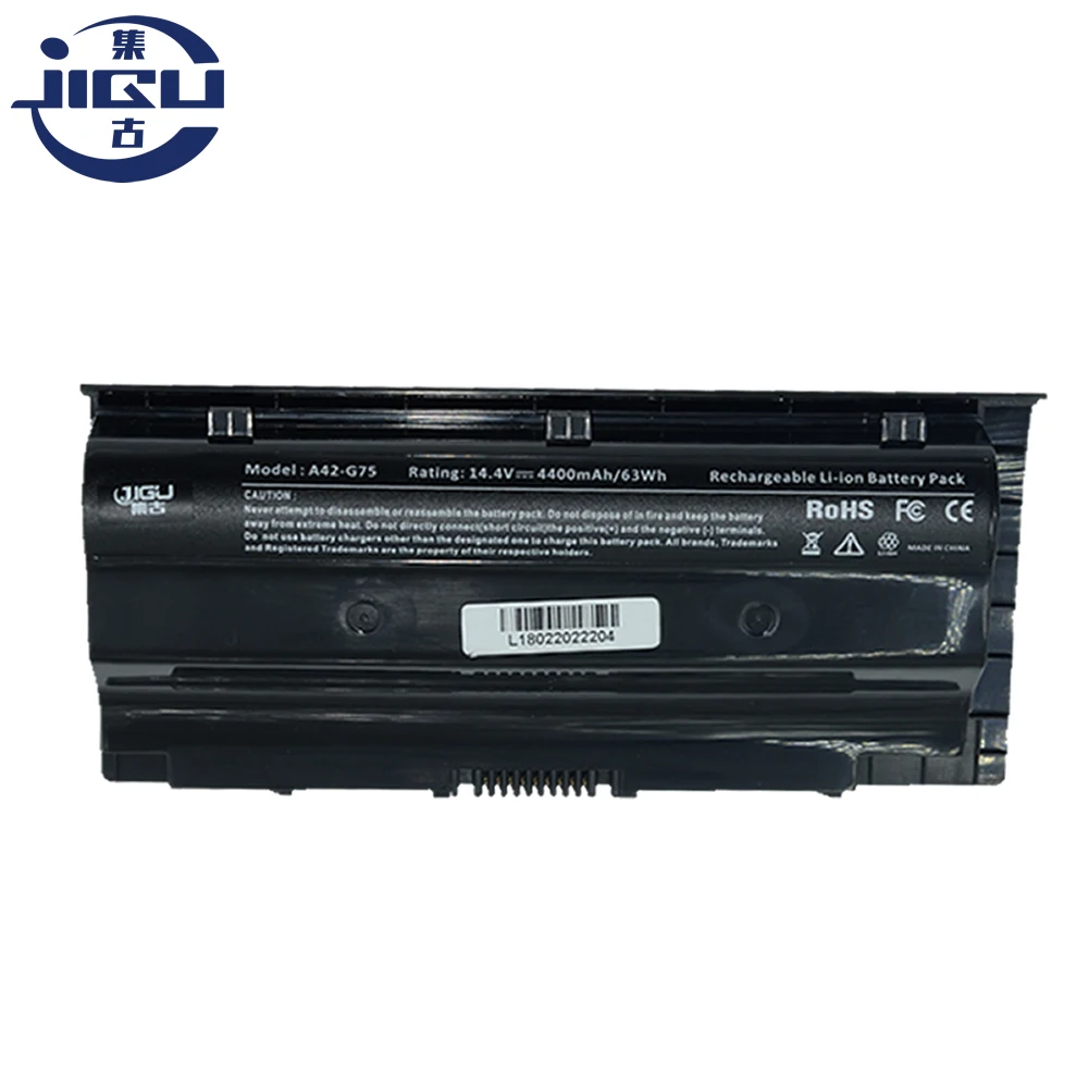 Аккумулятор JIGU для ноутбука 0B110 00070000 Asus G75VM серии G75VW 3D G75VX с возможностью