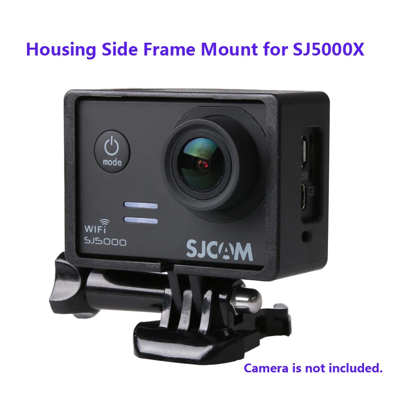 Защитный корпус боковая рамка крепление для SJCAM SJ5000X WIFI камеры + с базой длинные