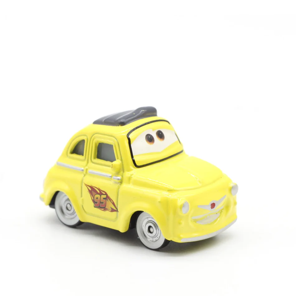 Disney Pixar Cars 2 3 Lightning McQueen нет: 43 ЧИК ХИКС металл литья под давлением игрушечных автомобилей 1:55 Свободные Фирменная Новинка и - Цвет: 12