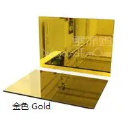 Горячая Мода Европейский потолок зеркало бумага зеркало наклейки плитки 3d наклейки на стену домашний декор гостиной - Цвет: golden mirrow
